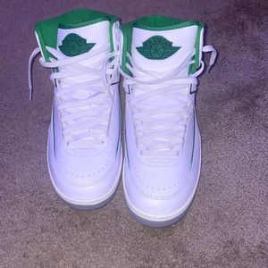 air jordan 2 retro lucky green size 11.5